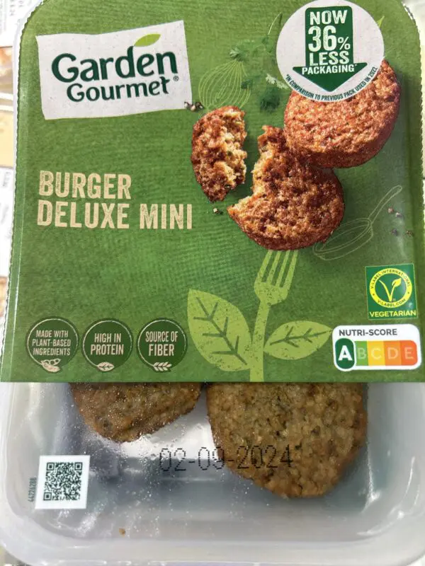 Garden gourmet hamburgers