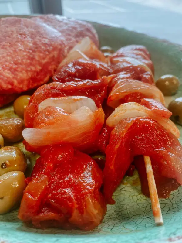 Kalkoenbrochette