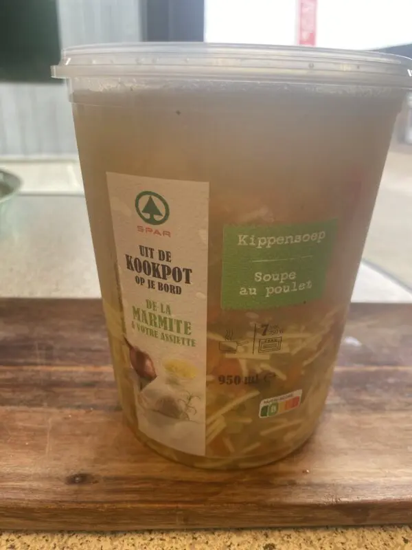 Kippensoep met groenten